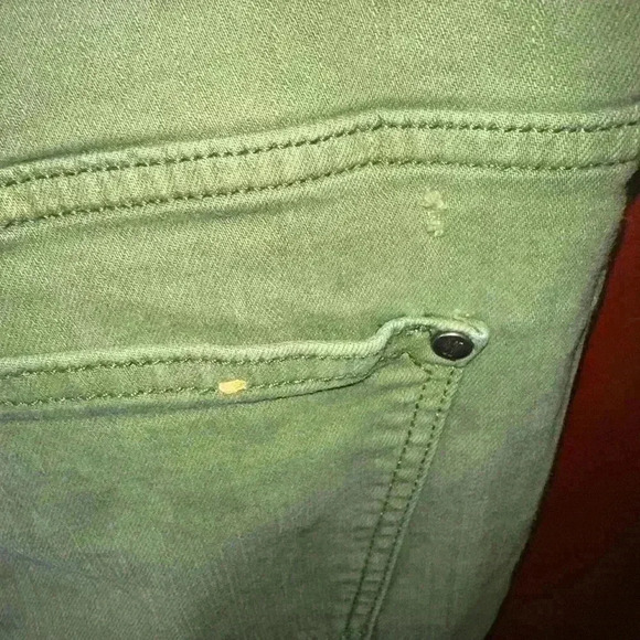 Anthropologie Pilcro & the Letterpress stet size 32 loden green jean. - Picture 10 of 15